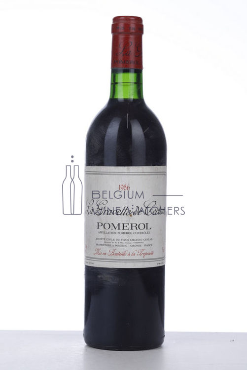 Picture of 1986 LA GRAVETTE DE CERTAN